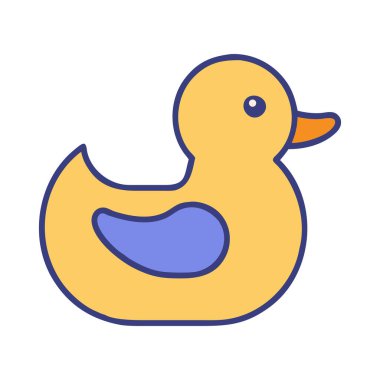 Çocuklar için geleneksel plastik ördek banyosu oyuncağı