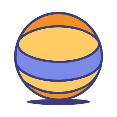 Çocuklar için geleneksel renkli zıplama topu