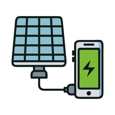 Sürdürülebilir enerji için güneş enerjisi kullanan mobil şarj istasyonu