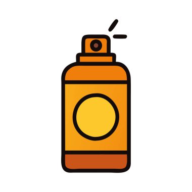 Böceklere ve doğadaki elementlere karşı korunmak için sprey şişesi