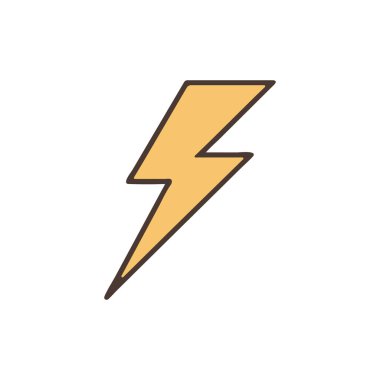 Şimşek gücü sembolü gösterimi