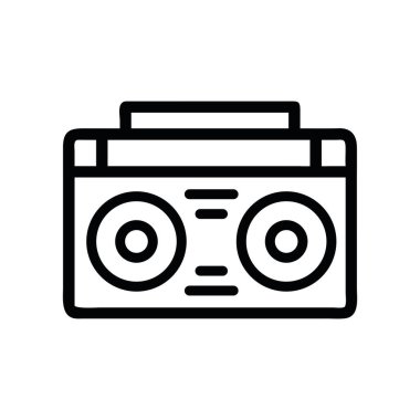 boombox simgesi hip hop müzik ve eski okul kültürü