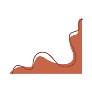 Zarif soyut sıvı dalgaları boho estetik