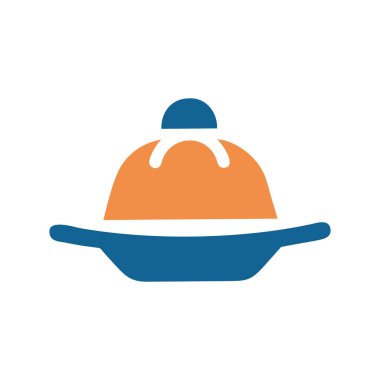 Restoran servisi ve yemek çizimleri için yemek tepsisi