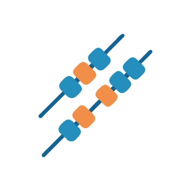 Restoran menüleri için barbekü şişi.