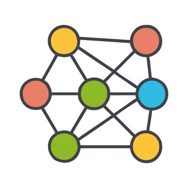 Biyoloji bağlantısıyla ilgili bir moleküler yapı simgesi