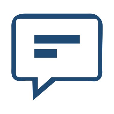 Konuşma balonu sohbet iletişim ve telekomünikasyon endüstrisi