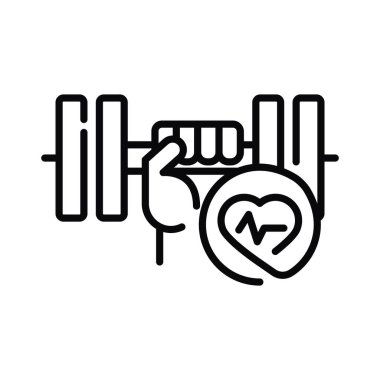 Kalp kondisyonu ve kas eğitimi için ağırlık kaldırma