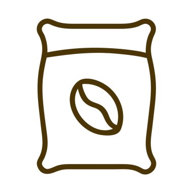 Kahve poşeti kahve kültürü ve tazelik.