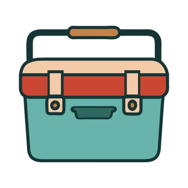 Kamp malzemeleri ve açık hava yemekleri için beslenme çantası.