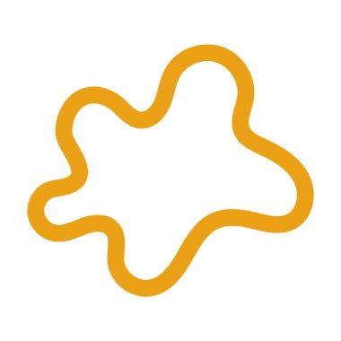 Soyut Şekiller organik yıldız serbest sanat tasarımı