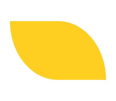 Geometrik Şekil Yaprak Minimalist Soyut Sanatsal Bileşimi