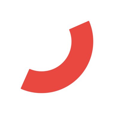 Geometrik Şekil eğimli kurdele modern soyut bileşim