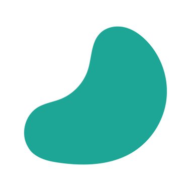 Geometrik şekil kabarcığı modern soyut sanatsal sıvı bileşimi