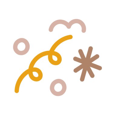 Soyut Şekiller kıvrımlı çizgiler sanatsal dinamik akış tasarımı