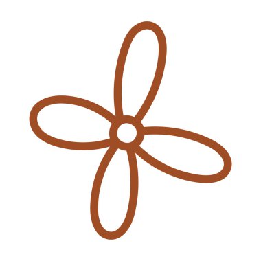 Soyut Şekiller Çiçek Özgürlüğü Minimalist Sanatsal Bileşimi