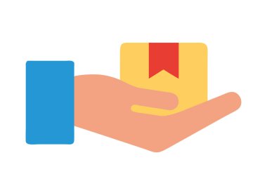 Paket dağıtan özel teslimat servisi.