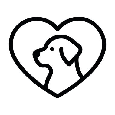Evcil hayvan evlat edinme. Köpek yüzlü bir kalp.