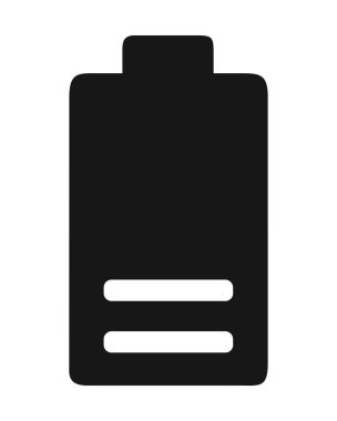 Simge kullanıcı arayüzü pil çizimi