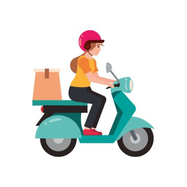 Paket tasarımlı motosiklet dağıtım servisi