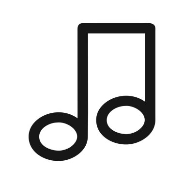 Satır tasarımı ile simge kullanıcı arayüzü notası