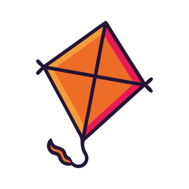 Geleneksel Hint festivali uçurtması