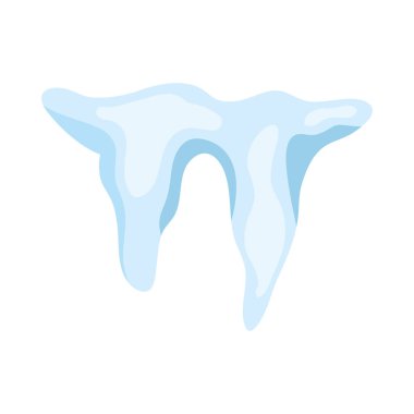 Buzdan buz saçakları sarkıyor