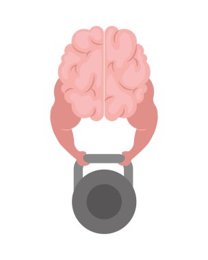 Güçlü Zihin Beyni esneklik için bir çaydanlık çanı kaldırıyor.