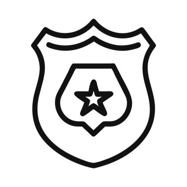 Polis Logosu Amblemli Zarif Kalkan