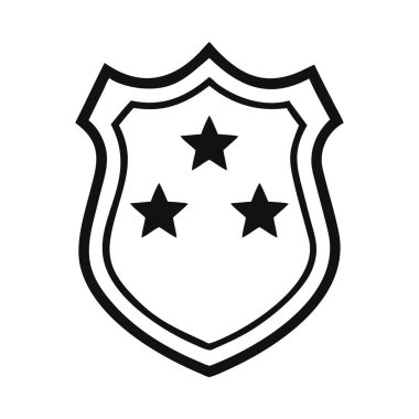 Yıldız tasarımlı polis logosu