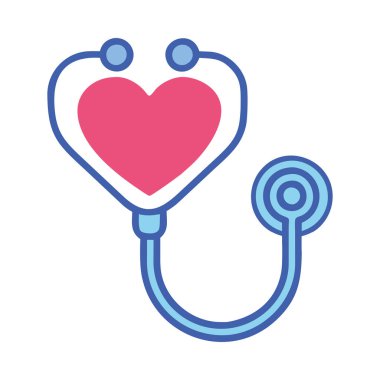 Kalp doktoru steteskop sağlık kontrolü