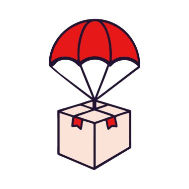 Paraşüt simgesiyle Özel Paket