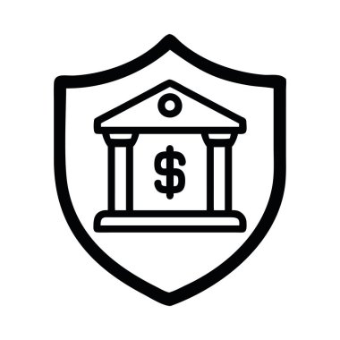 Banka logo sistemi kalkanla korunuyor