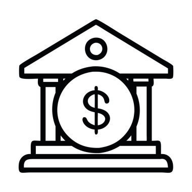 Dolar sembollü banka logosu