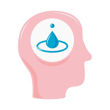 Su yansıması olan huzurlu bir zihin.