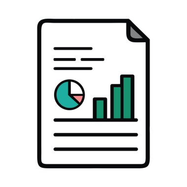 Muhasebe Yazılımı Turta Çizelgesi Belgesi Mali Raporu Kontrol Paneli Veri İncelemesi ve Analizi