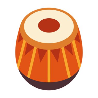 Hint Tabla Perküsyonu Klasik Ritim Davul Geleneksel Tahta Dövüş Vektörü Kültürel Halk Müziği Etnik Ses Tonu