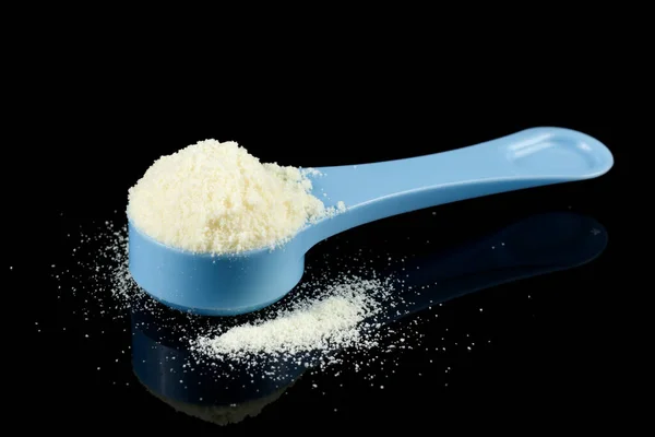 Sports Nutrition Spoon Wheat Protein Powder Athletes — Stock Photo, Image