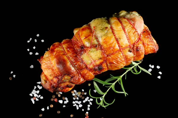 Vlees Zonder Been Rollade Tafel Heerlijk Eten Het Restaurant — Stockfoto