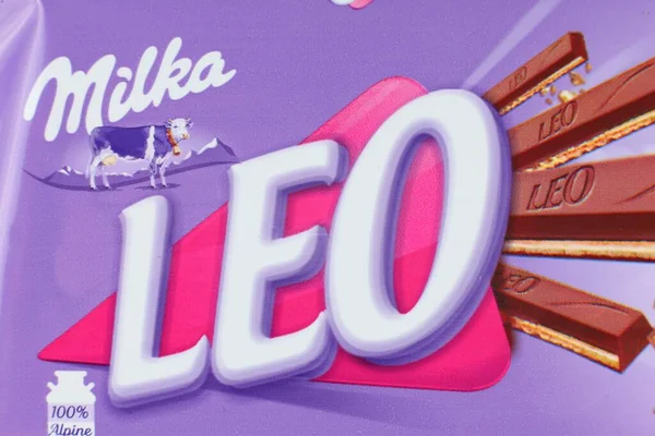 Lviv Ukraine November 2022 Milka Leo Chocolate — 图库照片