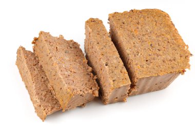 Dilimlenmiş ciğer ezmesi..