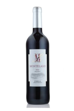 LVIV, UKRAINE - 13 Mayıs 2023: Montelago İspanyol şarabı.