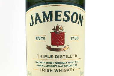 LVIV, UKRAINE - 23 Haziran 2023: Jameson viski