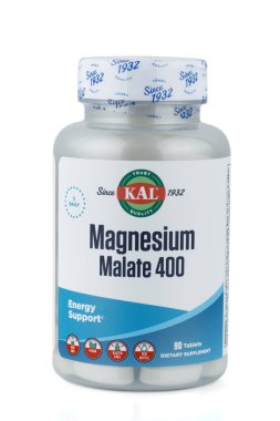 LVIV, UKRAINE - 29 Haziran 2023: Magnezyum Malate