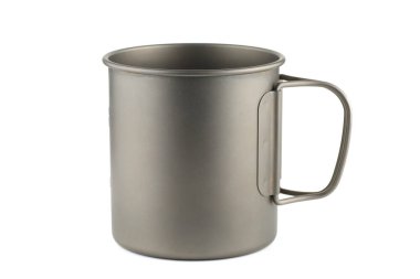 Titanyum kap beyaz izole