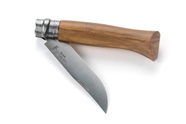 LVIV, UKRAINE - 09, 2023: Bıçak Opinel