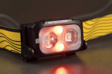 LVIV, UKRAINE - 10 Kasım 2023: Nitecore NU25