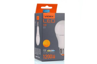 LVIV, UKRAINE - 29 Ocak 2024: Videx LED lambası