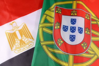Portekiz bayrağının bayrakları.