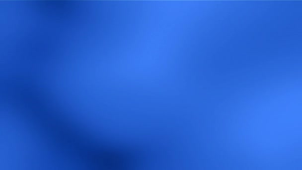Волновой Анимационный Жидкий Эффект Голограмма Синий Фон Концепция Информационного Моря — стоковое видео